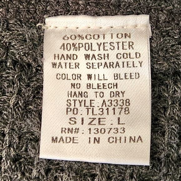 Umgee cold shoulder sweater Size L Color Gray - Picture 7 of 11